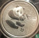 China 10 Yuan 2000 (ungefärbte) "Panda" - Bild 2