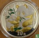 China 10 yuan 2005 (gekleurd) "Panda" - Afbeelding 2