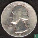 United States ¼ dollar 1941 (D) - Image 1