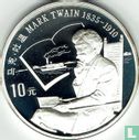 Chine 10 yuan 1991 (BE) "Mark Twain" - Image 2