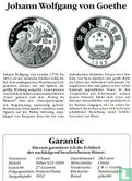 Chine 10 yuan 1992 (BE) "160th anniversary Death of Johann Wolfgang von Goethe" - Image 3