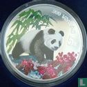 China 5 Yuan 1997 (PP - gefärbt) "Panda" - Bild 2