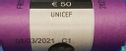 Frankrijk 2 euro 2021 (rol) "75 years of UNICEF" - Afbeelding 2