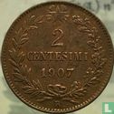 Italië 2 centesimi 1907 - Afbeelding 1