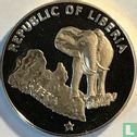 Liberia 5 dollars 1974 (PROOF) - Afbeelding 2