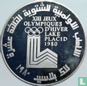 Lebanon 10 livres 1980 (PROOF) "Winter Olympics in Lake Placid" - Image 1