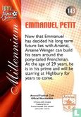 Emmanuel Petit (Foil) - Afbeelding 2