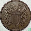 Verenigde Staten 2 cents 1865 (type 1) - Afbeelding 1