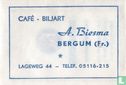 Café Biljart A. Biesma - Afbeelding 1