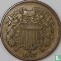 Vereinigte Staaten 2 Cent 1867 (Typ 1) - Bild 1
