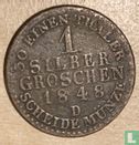 Pruisen 1 silbergroschen 1848 (D) - Afbeelding 1