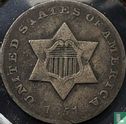 Vereinigte Staaten 3 Cent 1851 (O) - Bild 1