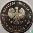Pologne 100 zlotych 1975 (BE) "Helena Modrzejewska" - Image 1