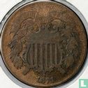 United States 2 cents 1871 - Image 1