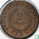 United States 2 cents 1871 - Image 2