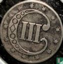United States 3 cents 1853 - Image 2