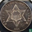 United States 3 cents 1861 - Image 1