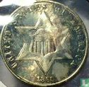 United States 3 cents 1860 - Image 1