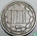 États-Unis 3 cents 1867 (cuivre-nickel) - Image 2