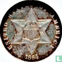 Vereinigte Staaten 3 Cent 1864 - Bild 1