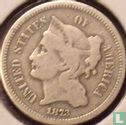 United States 3 cents 1873 (type 1) - Image 1