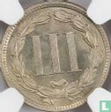 Verenigde Staten 3 cents 1886 (PROOF) - Afbeelding 2