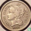 Verenigde Staten 3 cents 1881 - Afbeelding 1