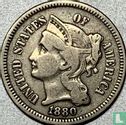 United States 3 cents 1880 - Image 1