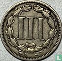 United States 3 cents 1880 - Image 2