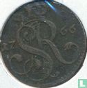 Pologne 1 grosz 1766 (G) - Image 1