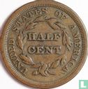 États-Unis ½ cent 1857 - Image 2