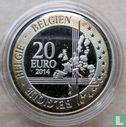 België 20 euro 2014 (PROOF) "25th anniversary of the fall of the Berlin wall" - Afbeelding 1