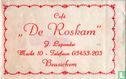 Café "De Roskam" - Image 1