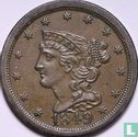 États-Unis ½ cent 1849 (type 2) - Image 1