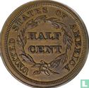 États-Unis ½ cent 1843 - Image 2