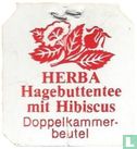Herba Hagebuttentee mit Hibiscus Doppelkammer-beutel - Afbeelding 1