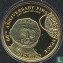 Fiji 5 dollars 2021 (PROOF) "60th anniversary First man in space" - Image 2
