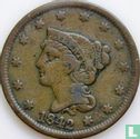 États-Unis 1 cent 1842 (type 2) - Image 1