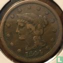 United States 1 cent 1844 - Image 1