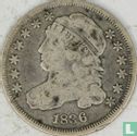 United States 1 dime 1836 - Image 1