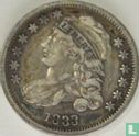 United States 1 dime 1833 (type 2) - Image 1