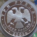 Rusland 3 roebels 2002 (PROOF) "Winter Olympics in Salt Lake City" - Afbeelding 1