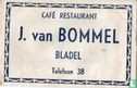 Café Restaurant J. van Bommel - Afbeelding 1