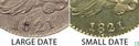 United States 1 dime 1821 (large date) - Image 3