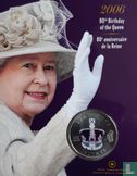 Canada 25 cents 2006 (folder) "80th Birthday of Queen Elizabeth II" - Afbeelding 1
