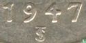 Sweden 25 öre 1947 (silver, small TS large hook on 7) - Image 3