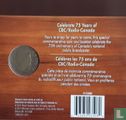 Canada 25 cents 2011 (folder) "75th anniversary Canadian national public broadcasting" - Afbeelding 2
