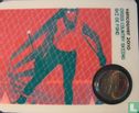 Canada 25 cents 2009 (coincard) "Vancouver 2010 Winter Olympics - Cross country skiing" - Afbeelding 1