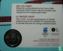  Canada 25 cents 2007 (coincard) "Vancouver 2010 Paralympic Games - Wheelchair curling" - Afbeelding 2