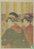 Third Month, from the series Twelve Views of the Utagawa, 1799-1800 - Afbeelding 1